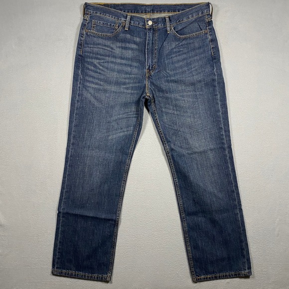 Levi's Other - Levi's 514 Straight Fit Jeans Mens 38x30 Blue Denim 100% Cotton Classic Casual